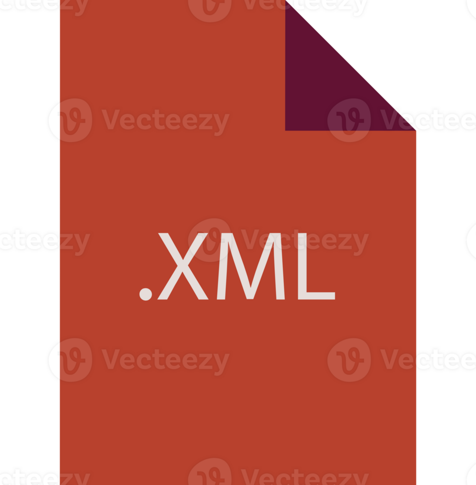 Xml File Icon Fill Crisp Corners V1 Design Element png