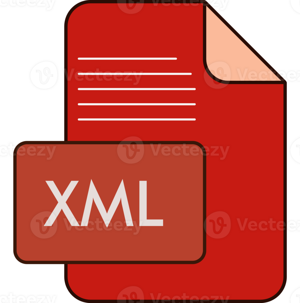 Creative Xml Fille Extension Icon Fiill And Outline Graphic png
