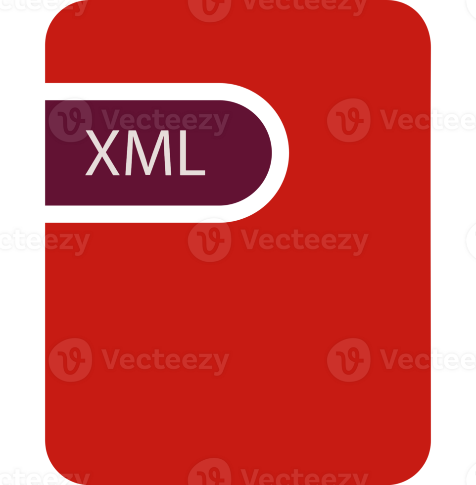 Modern Xml File Icon Black Fill And Empty For Symbol png
