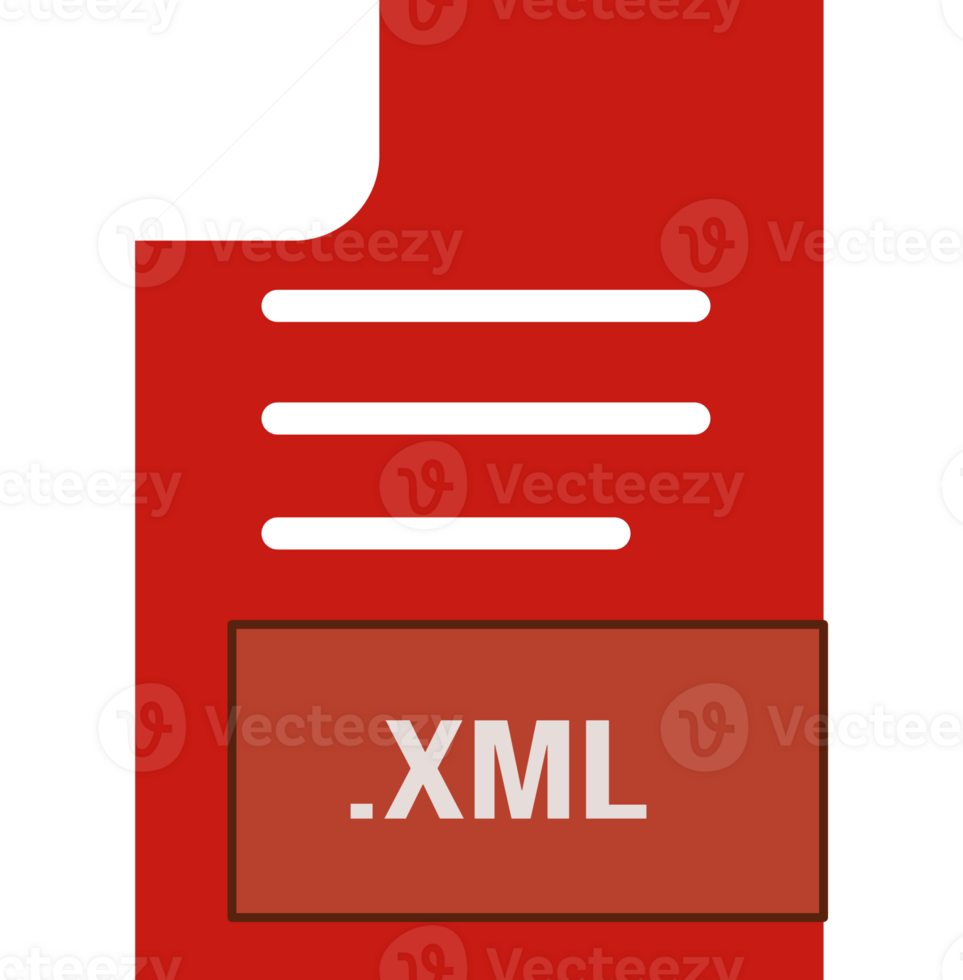 Xml File Format Icon Outline And Fill Illustration png