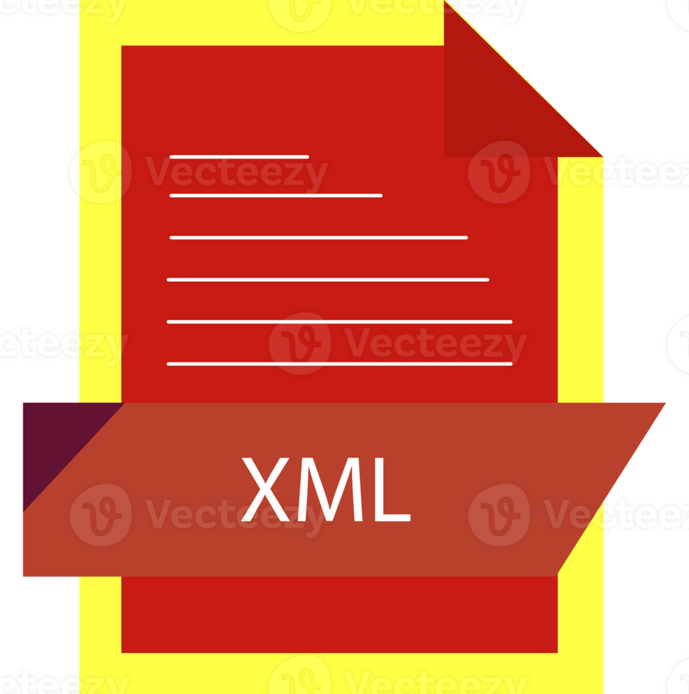 Xml File Format Icon Modern Design Art png