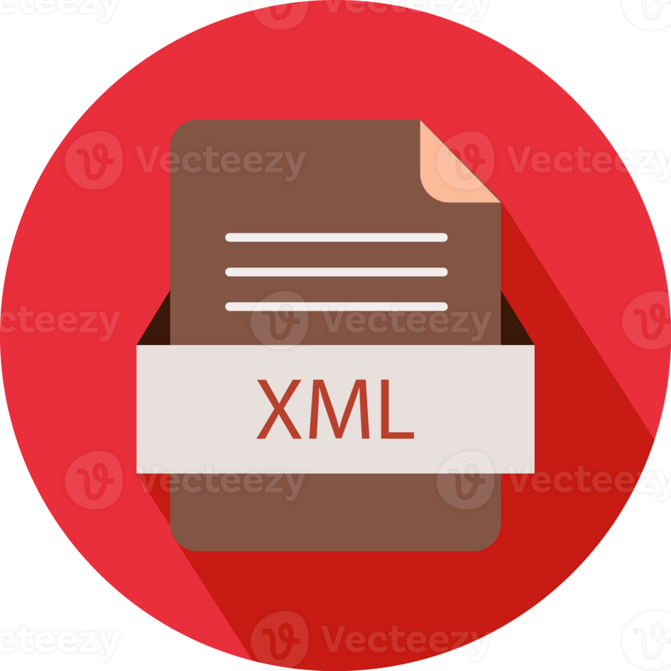 Xml File Icon With Black Shadow Art png