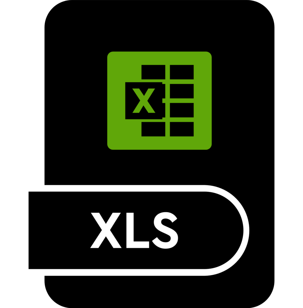 Xls File Format Icon png