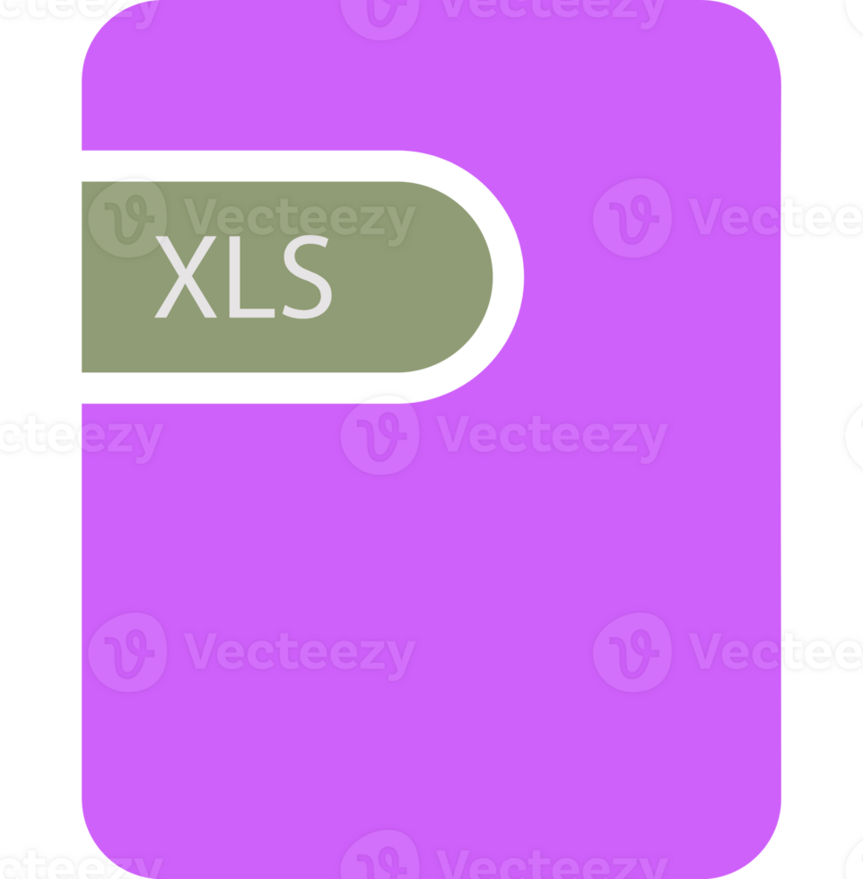 Creative Xls File Icon Black Fill And Empty For Symbol Graphic png