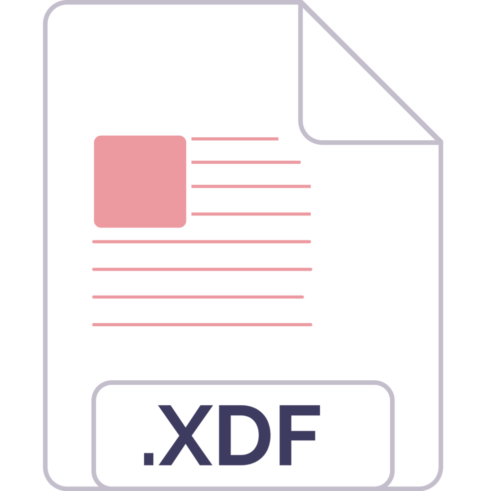 Xdf file format png
