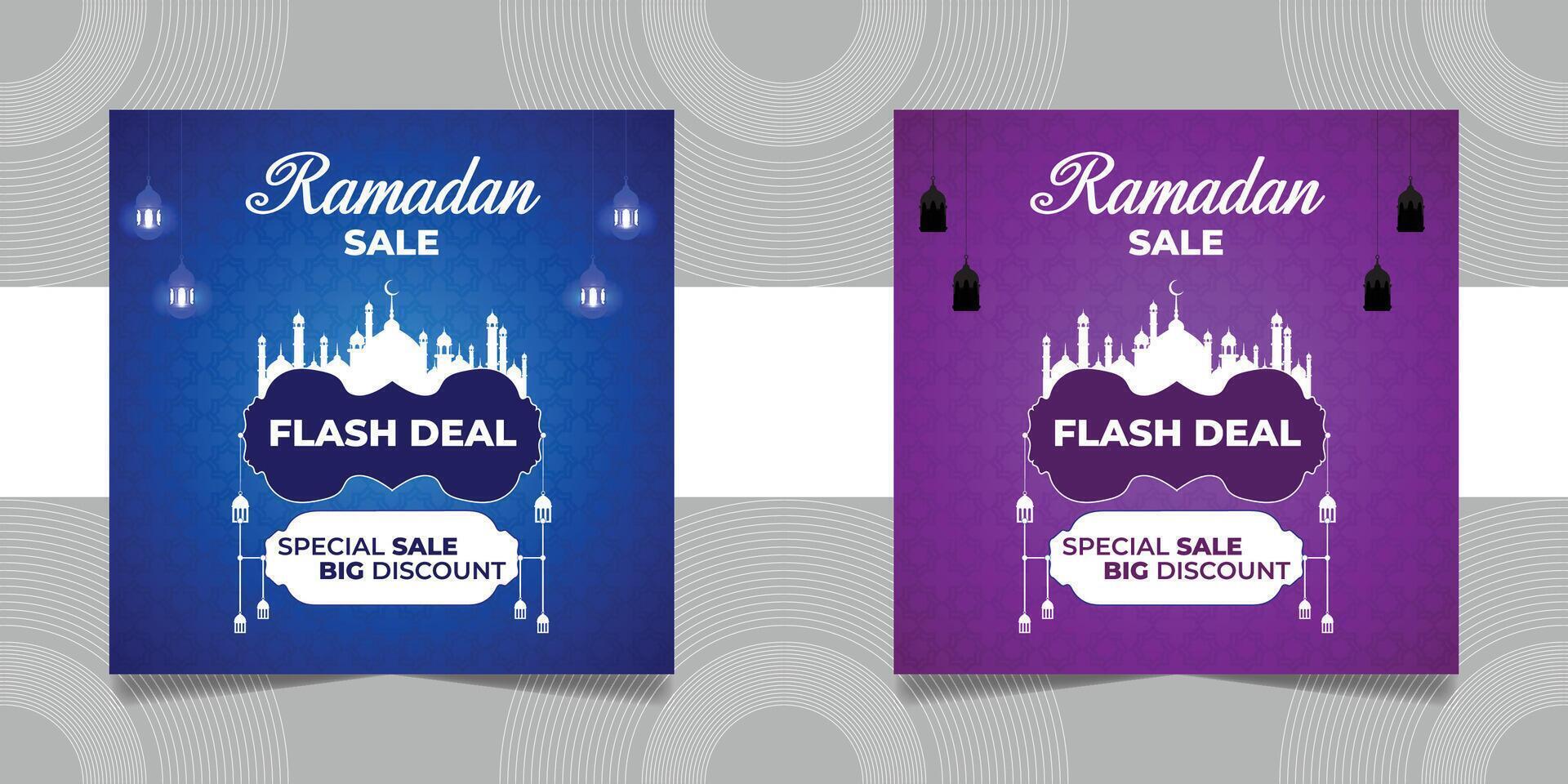 Ramadan Kareem sale Greeting Card, Event, and etc. vector
