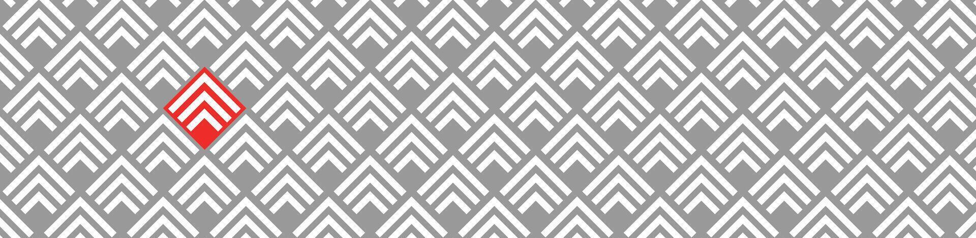 square gray pattern wave red unique vector