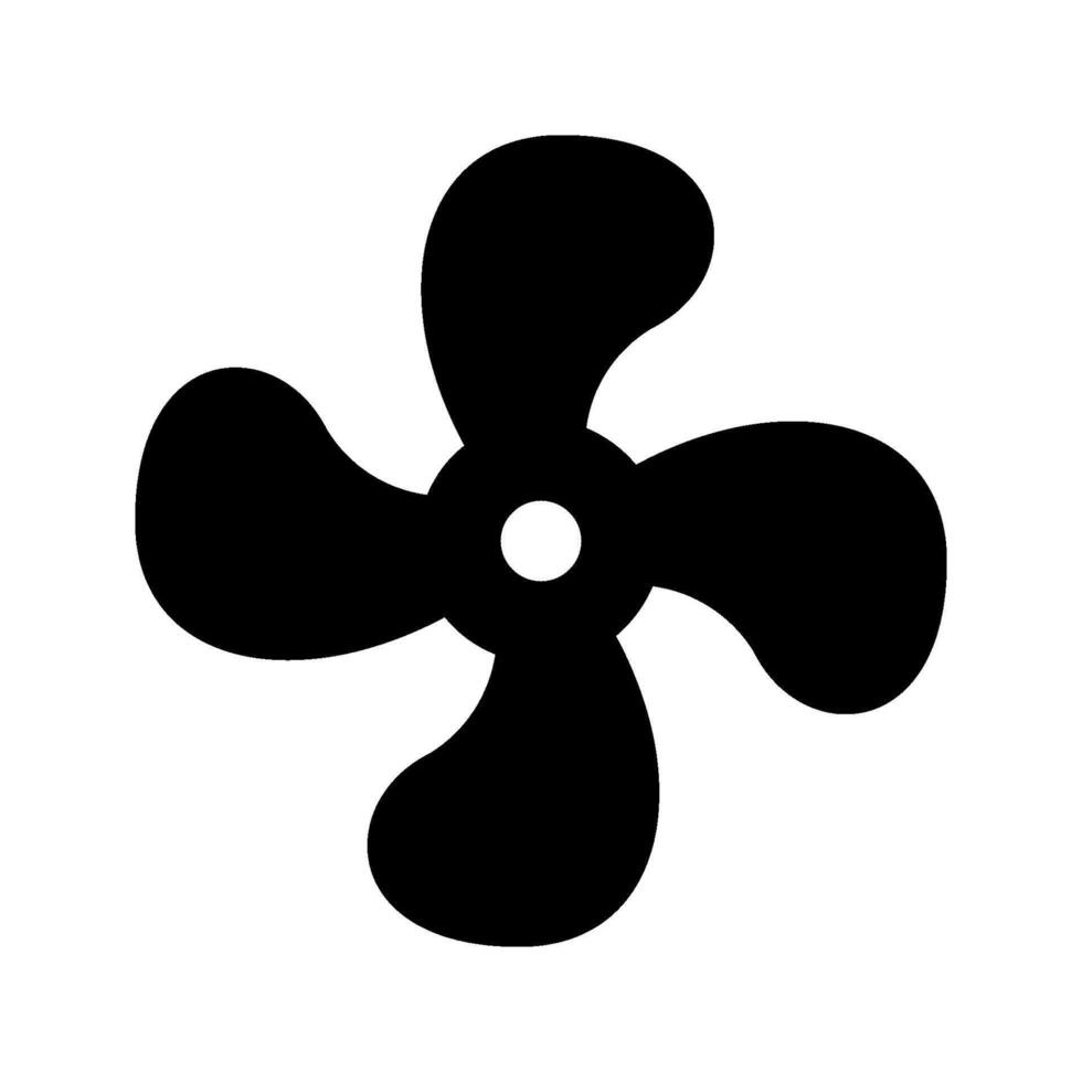 Fan Icon. for mobile concept and web design. illustration vector