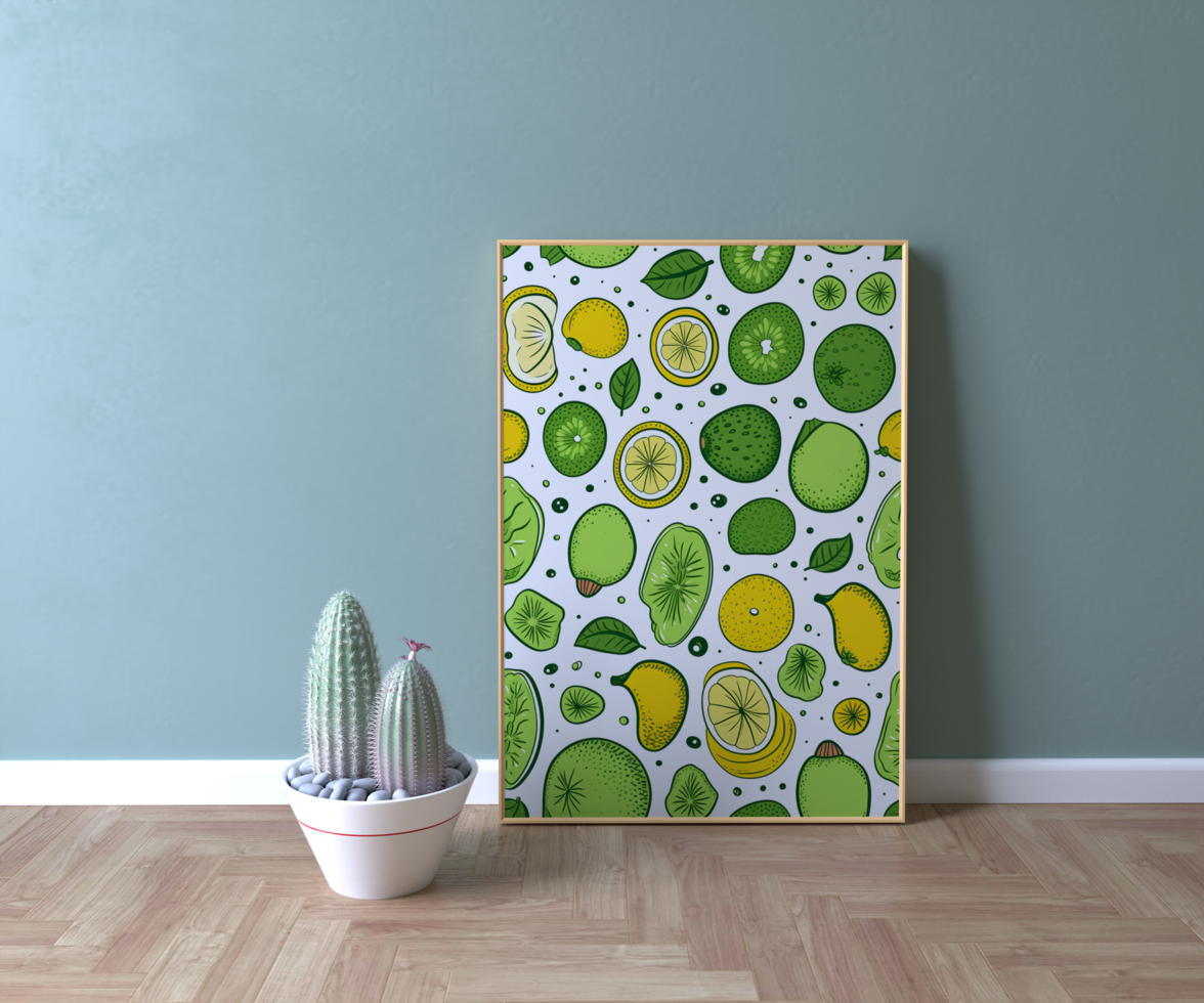 Frame Mockup With Coctus psd