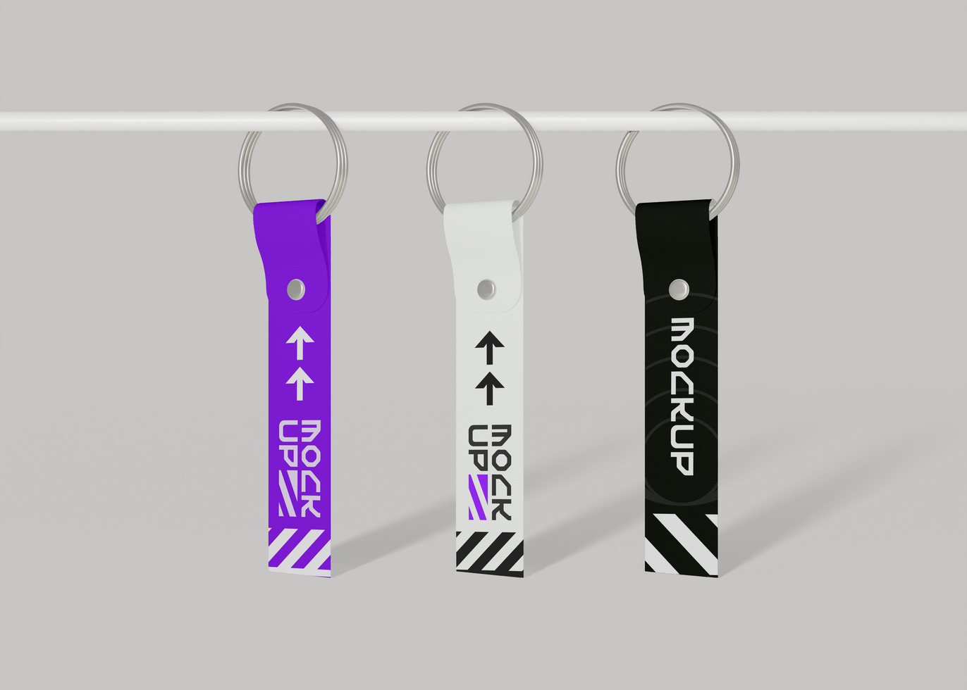 Keychain Mockup for Stylish Branding psd