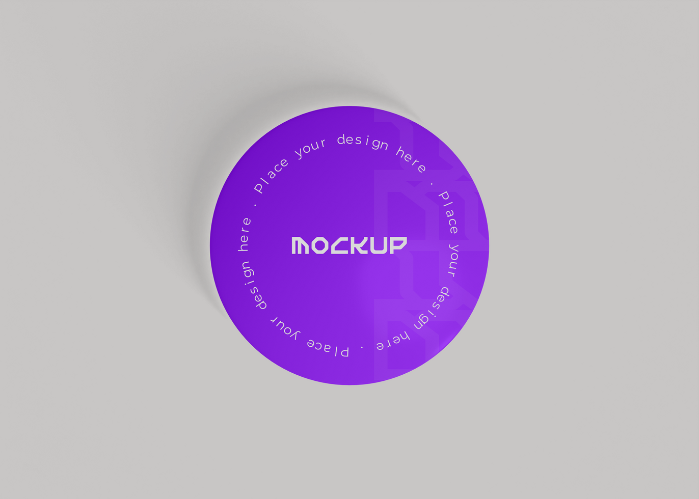 Pin Badge Mockup for Multipurpose Branding Display psd