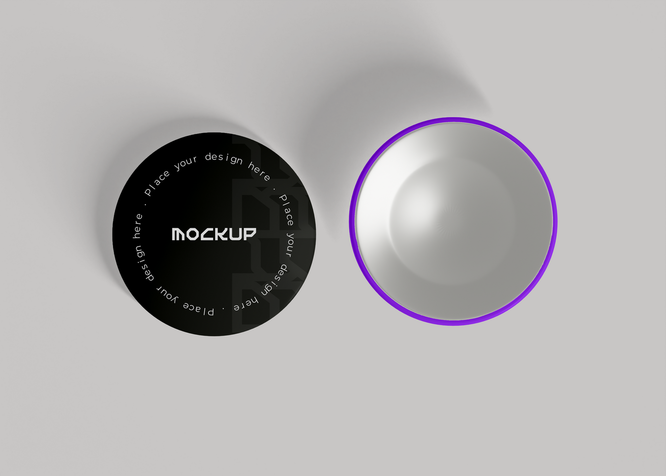 Pin Button Mockup for Clean Branding psd
