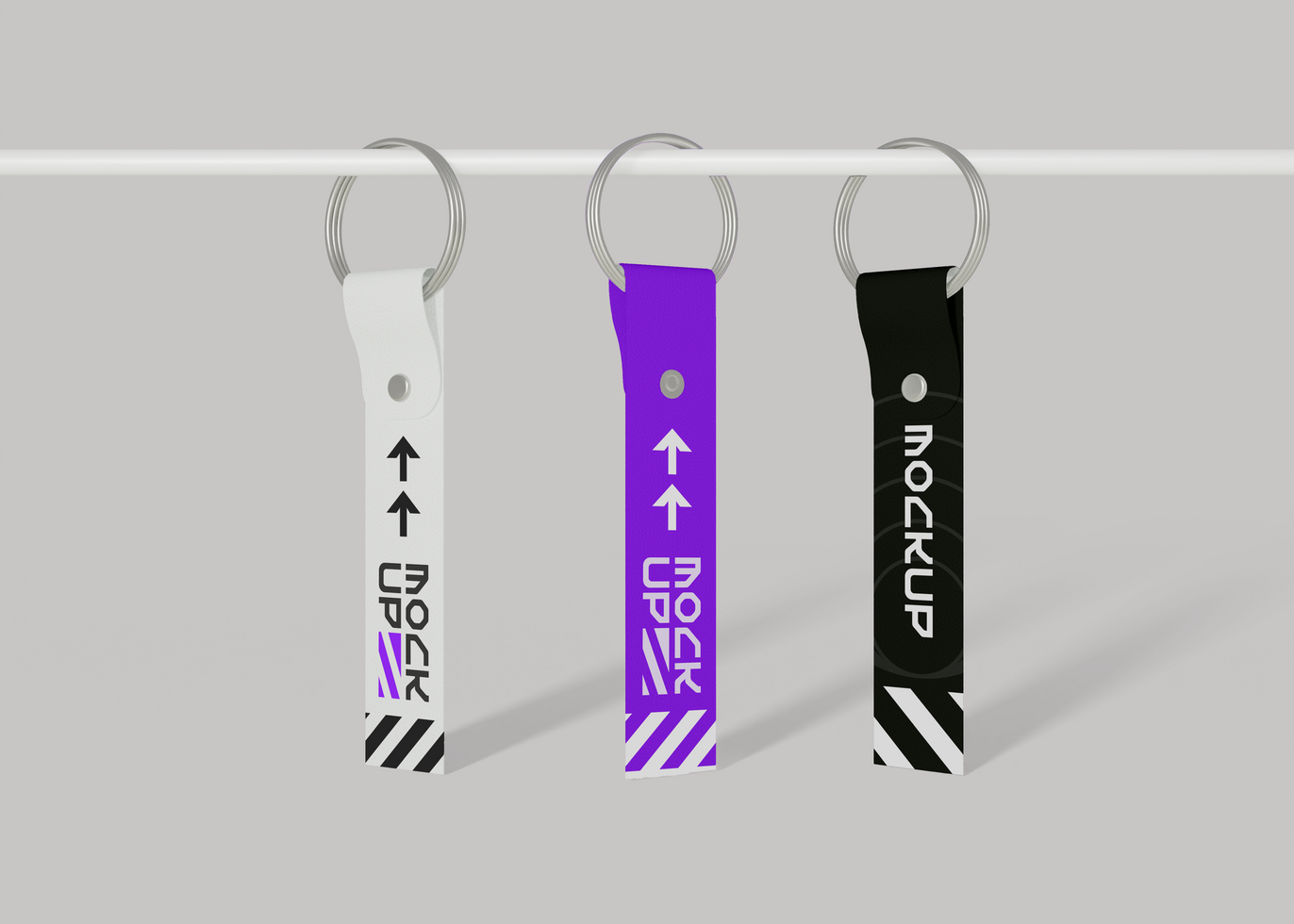 Keychain Mockup for Corporate Branding psd