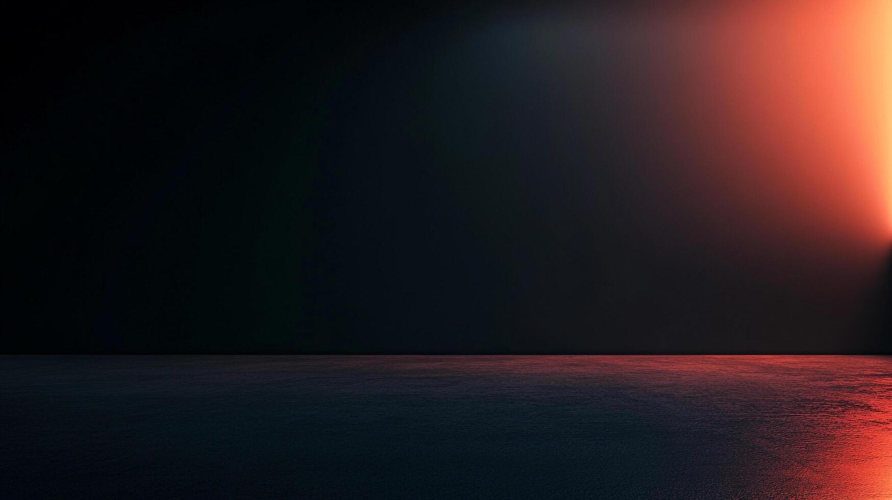 A stark, minimalist image with a gradient of dark and light, suggesting a play of shadow and illumination in an abstract space. photo