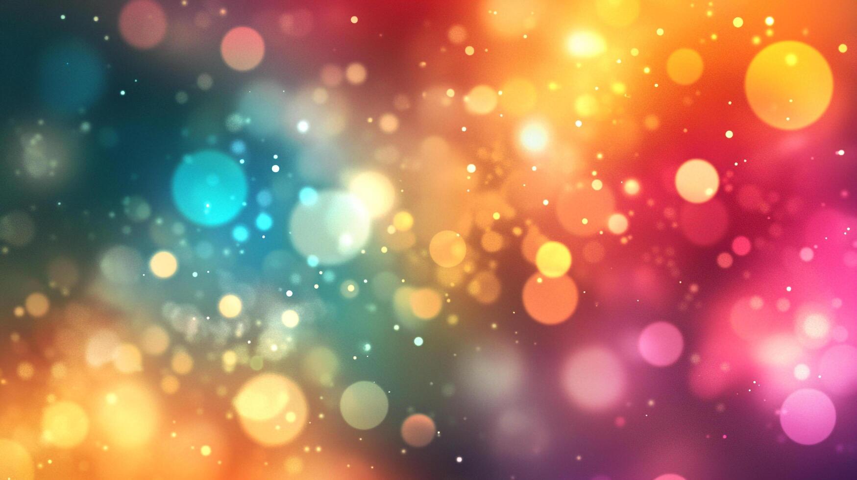 A vibrant and ethereal bokeh background with a mix of warm and cool hues, creating a dreamy and magical atmosphere. photo