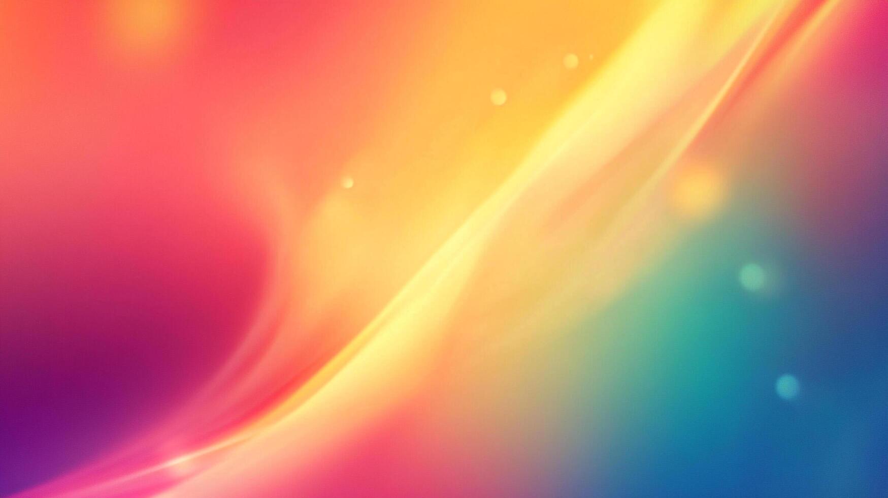 An ethereal symphony of light and color cascades across the canvas, blending warmth and coolness in a mesmerizing abstract design. photo