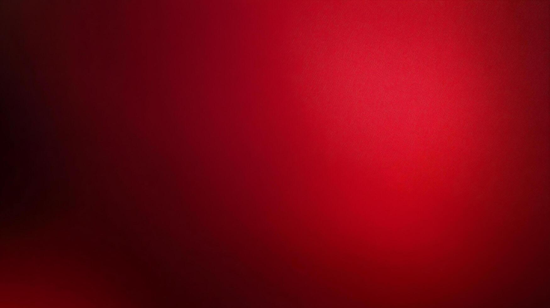 Smooth red gradient background with subtle texture, perfect for creating a dramatic and moody atmosphere photo