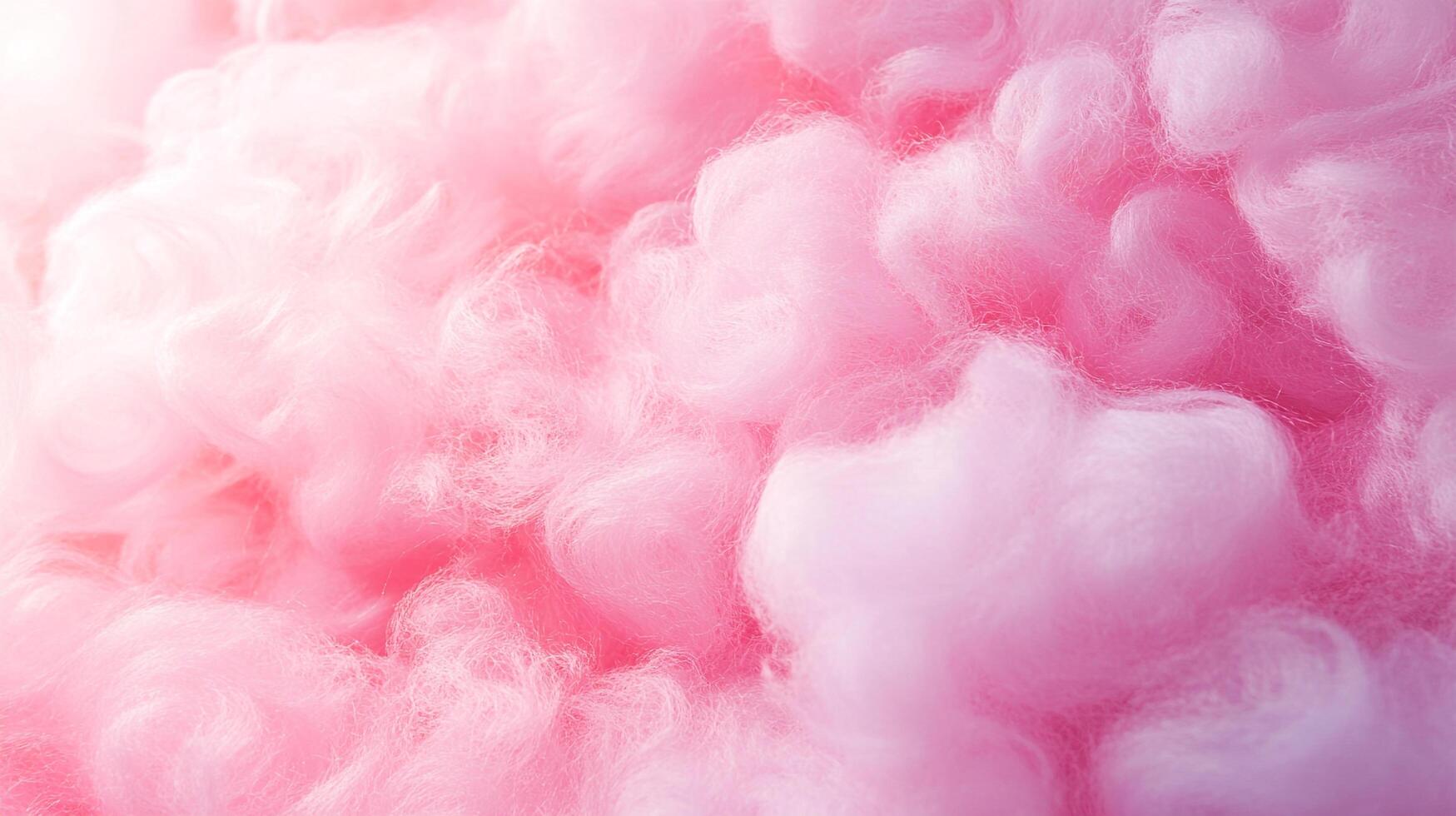 Dreamy cotton candy texture. Pink and white hues create a soft, sweet background. Abstract, fluffy, and whimsical. Pastel delight, treat. photo