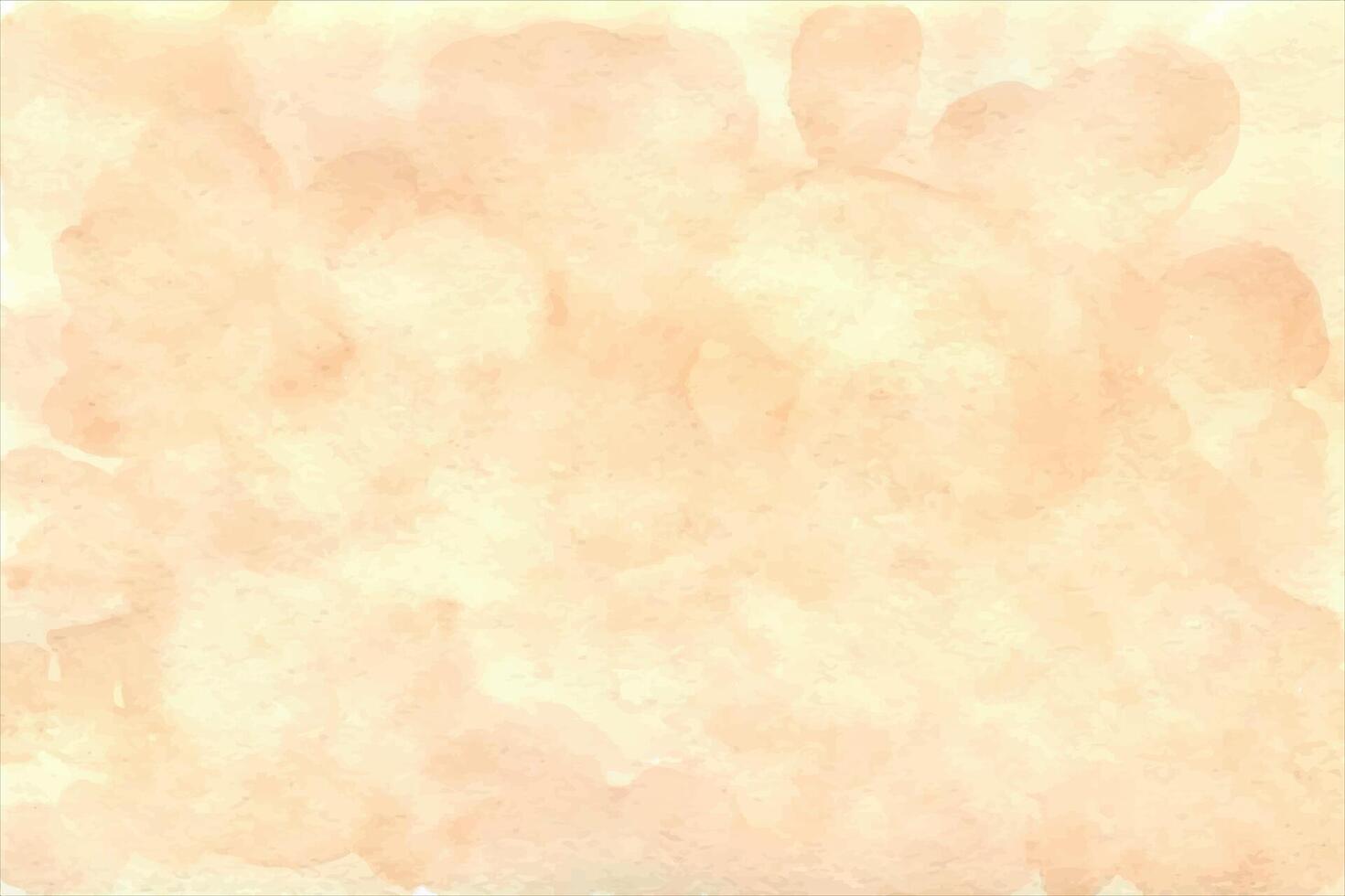 Beige watercolor background by hand vector