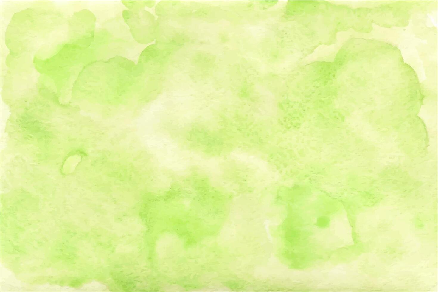 Abstract yellow watercolor texture isolated on white background. vector