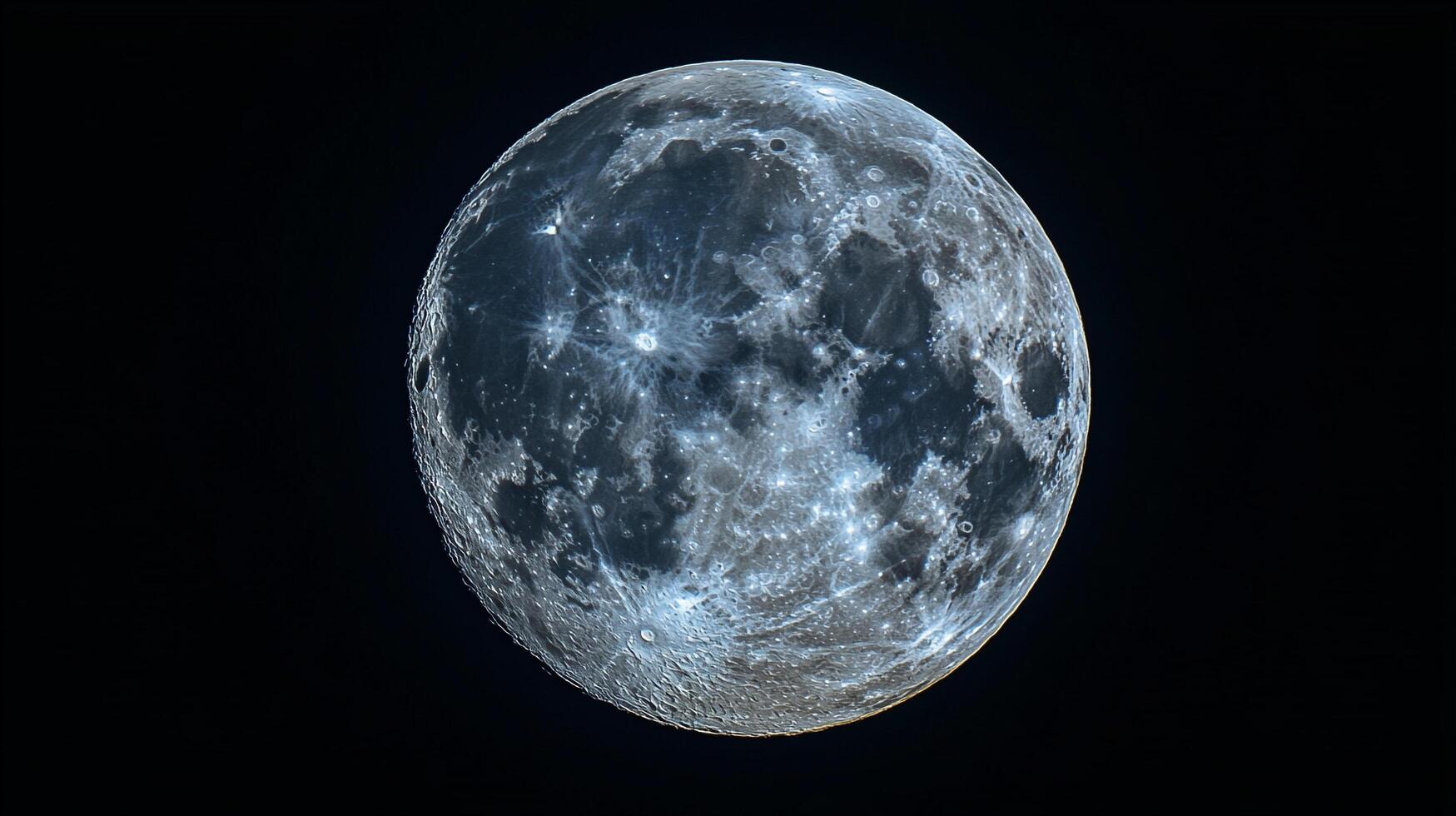 Detailed view of the moon showcasing its craters and surface. The Moon is the only natural satellite of Earth. photo