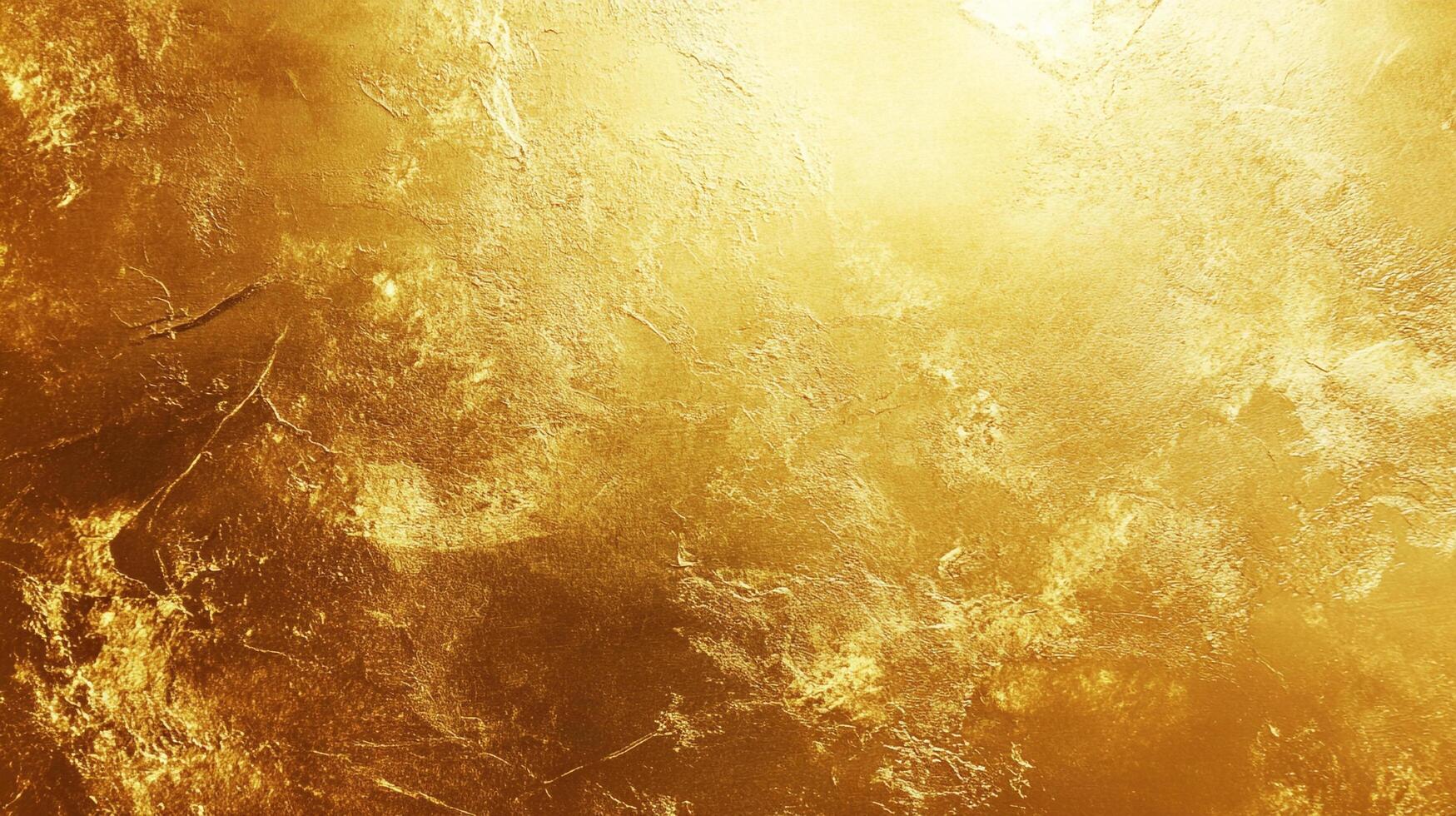 Abstract golden texture background image featuring a textured surface and a shiny, luminous appearance. Perfect for adding luxuriousness. photo