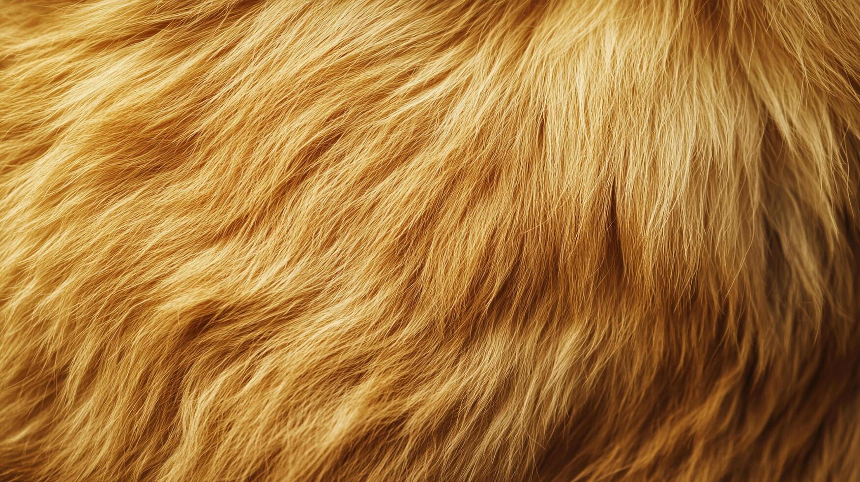 Golden, soft fur texture with light and dark variations creating a cozy and warm aesthetic. Perfect for backgrounds and graphic designs. photo