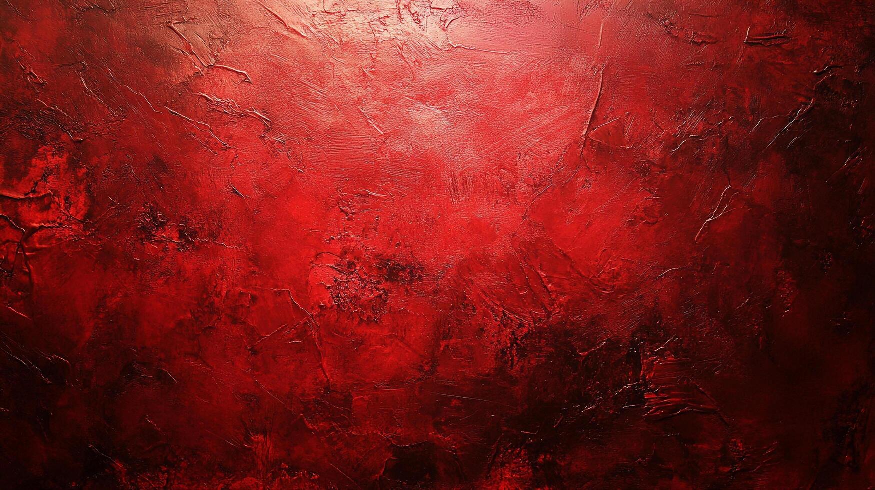 Intense crimson abstract texture. Dynamic brushstrokes create a compelling visual depth, ideal for expressive designs and impactful backgrounds. photo