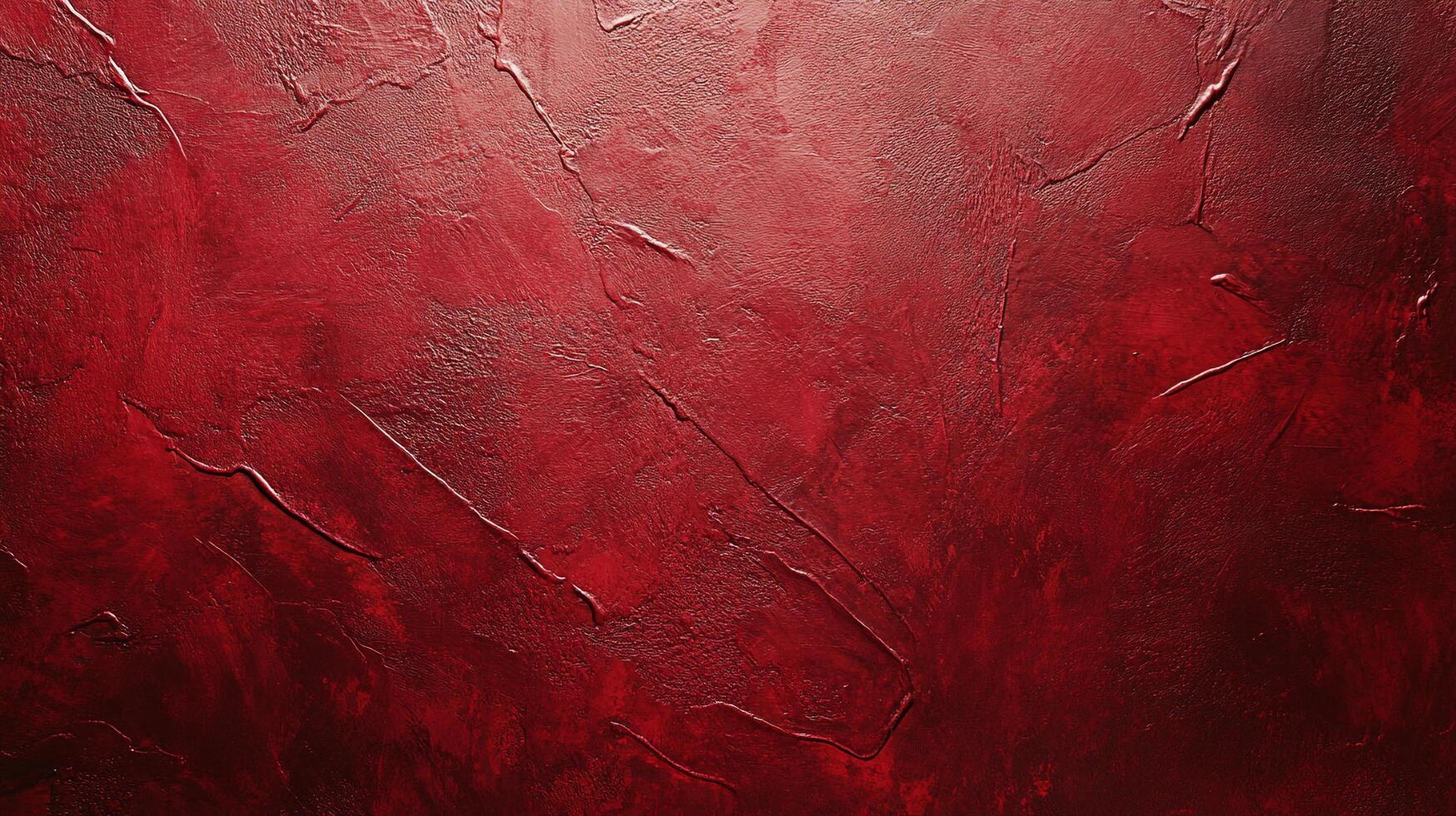 Striking red textured surface with a deep, rich tone and subtle variations. Creates a sense of depth and visual interest. photo