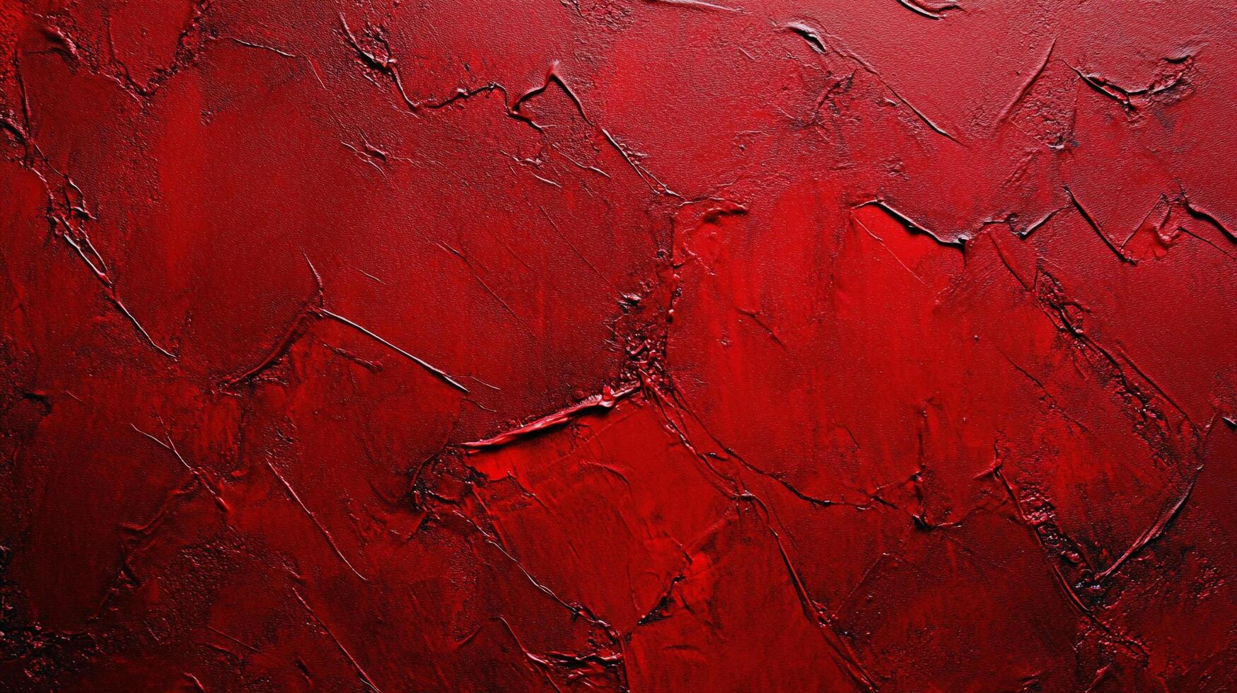 A mesmerizing abstract art piece with layers of deep red hues, creating a textured visual experience. Perfect for bold backgrounds. photo