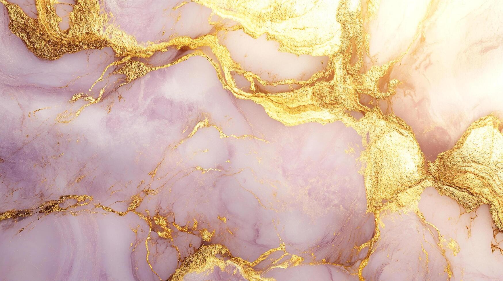 Dreamy lilac marble with gold veining creates an elegant and luxurious aesthetic. Soft hues and shimmering accents evoke a sense of calm. photo