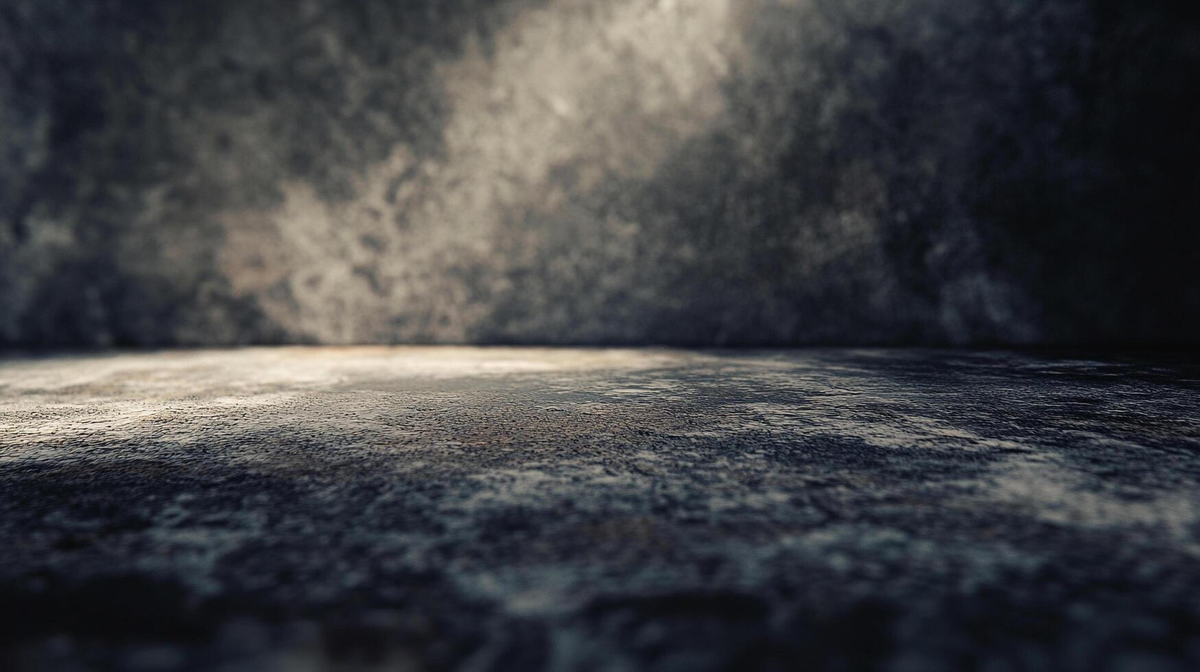 Moody background with textured surface and dim lighting, casting shadows. Perfect for atmospheric photography and visual design. photo