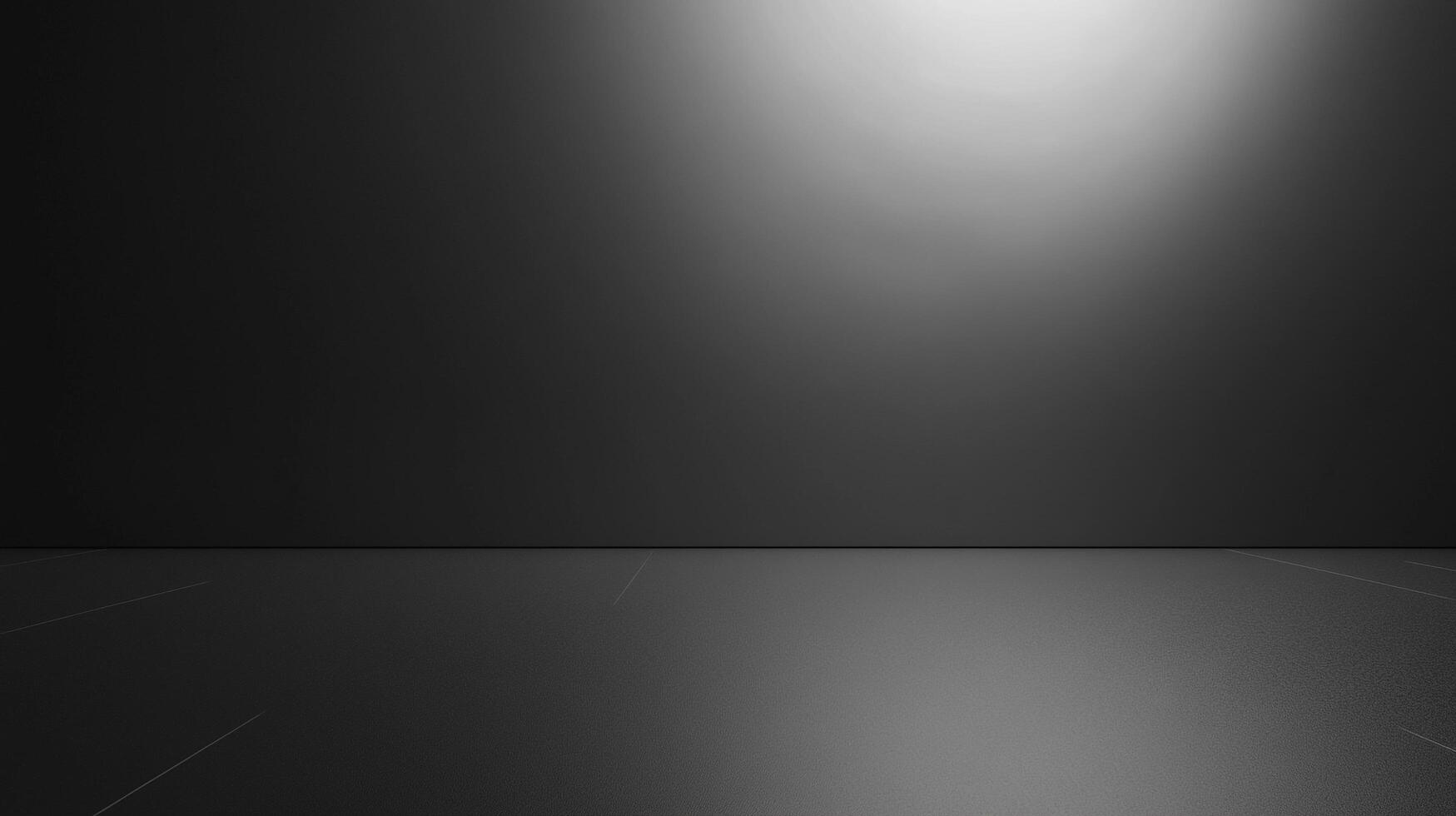 A minimalistic gray gradient backdrop with a reflective surface, perfect for showcasing products or creating a moody, modern aesthetic. photo