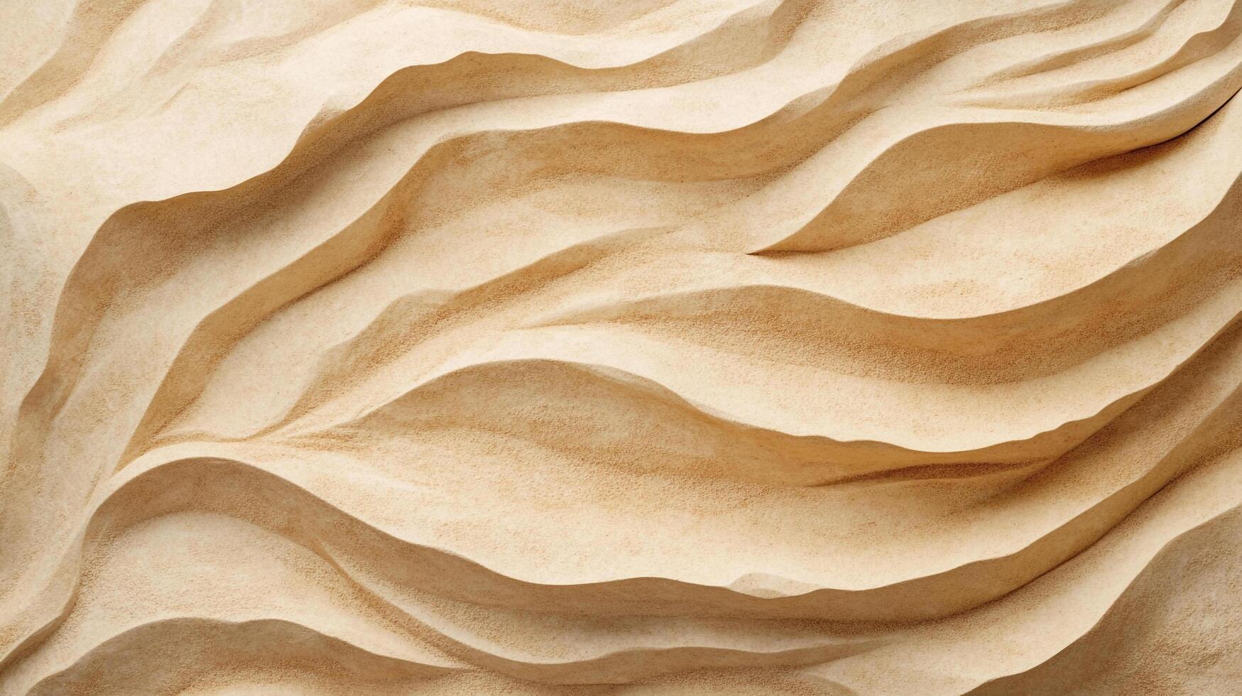 Abstract sand dune landscape featuring natural earth tones and beautiful sweeping curves created by wind and weather patterns. photo