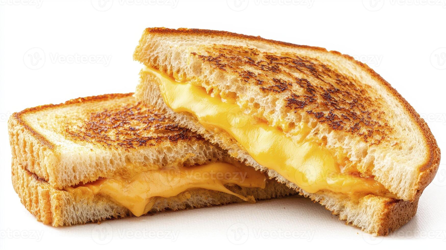 Delicious Grilled Cheese Sandwich Photo Crispy Bread, Melted Cheese, and Perfect Golden Brown Crust, Ideal for Food Blogs, Recipe Websites, and Culinary Marketing Materials Featuring Classic Comfort