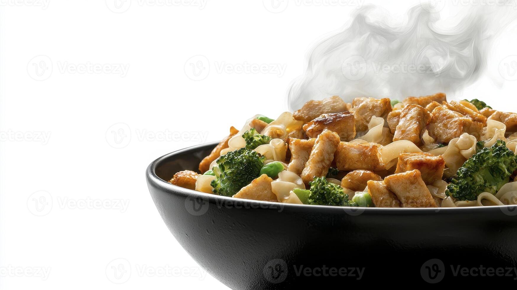 Delicious Chicken Stir-Fry Recipe A Healthy and Flavorful Dish Featuring Tender Chicken, Fresh Broccoli, and Nutritious Peas, All Tossed in a Savory Sauce This Easy-to-Make Meal is Perfect for a photo