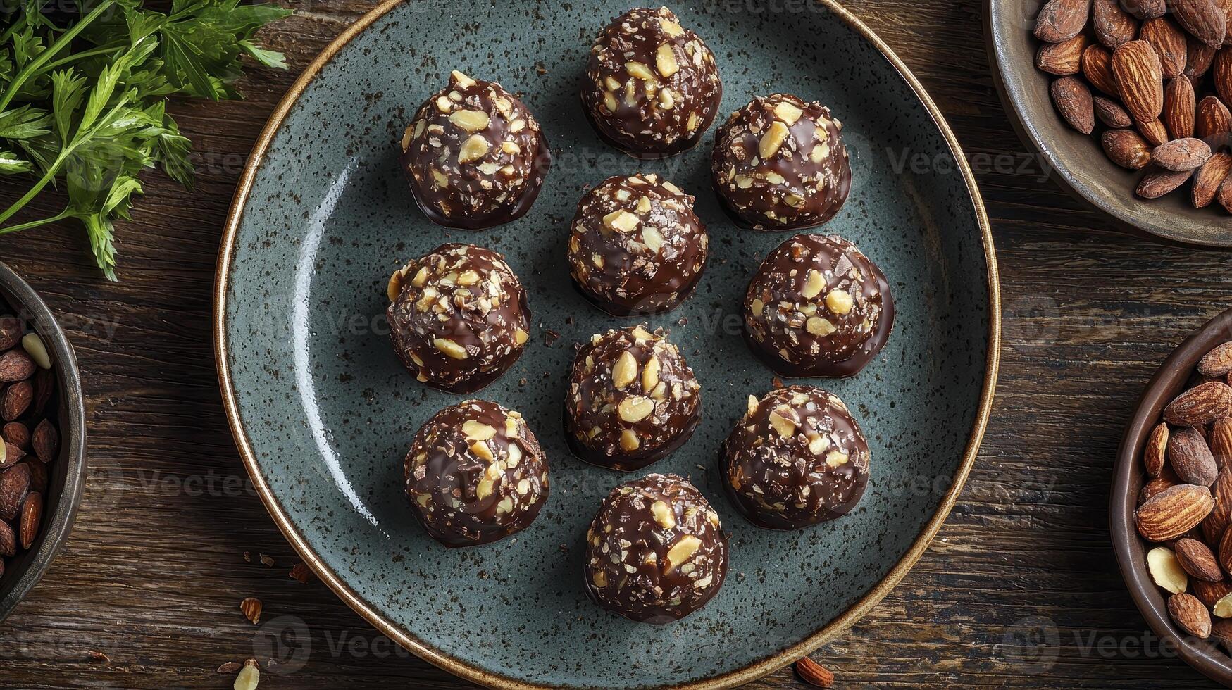 Indulge in the rich flavors of these decadent chocolate energy bites, a healthy and delicious snack option for any time of day Crafted with wholesome ingredients like dates, nuts, and cocoa, these photo