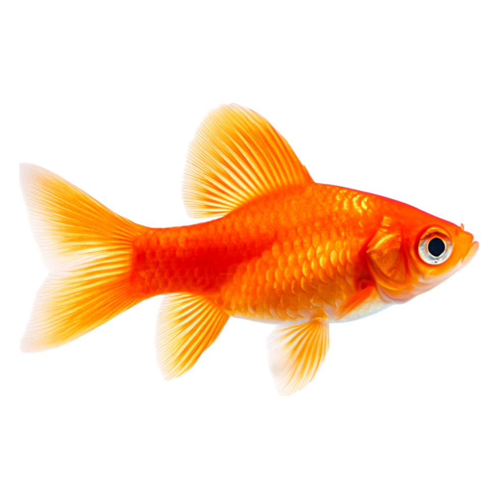 Goldfish Swimming Gracefully png