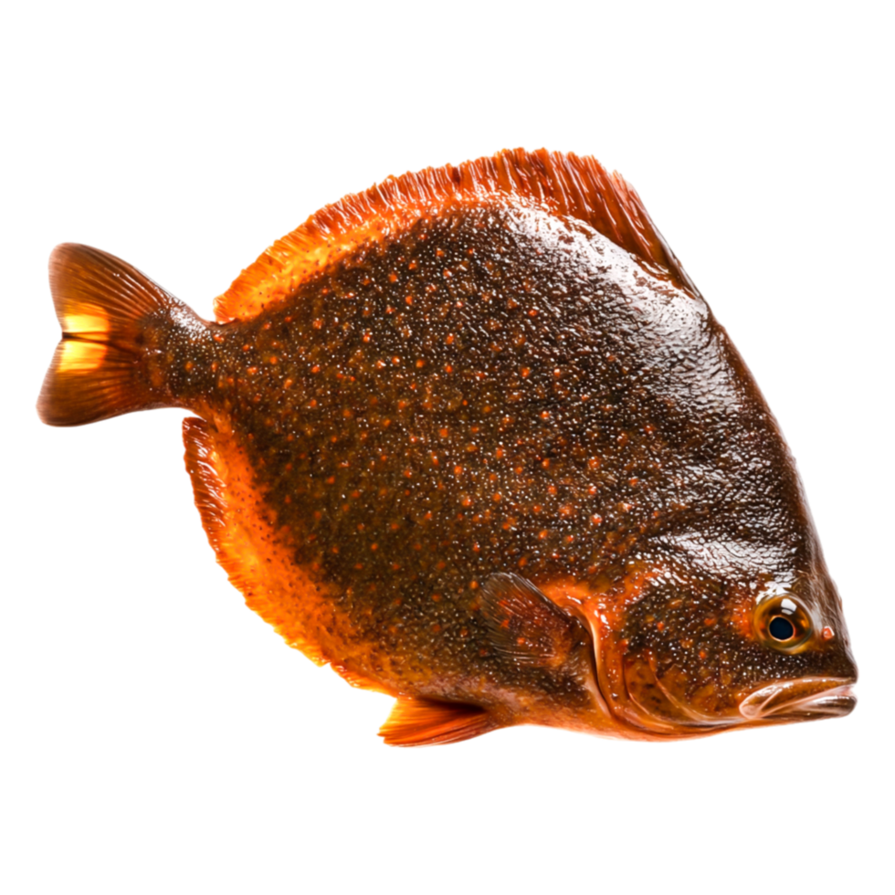 Freshwater Fish with Distinctive Colors and Unique Skin Texture png