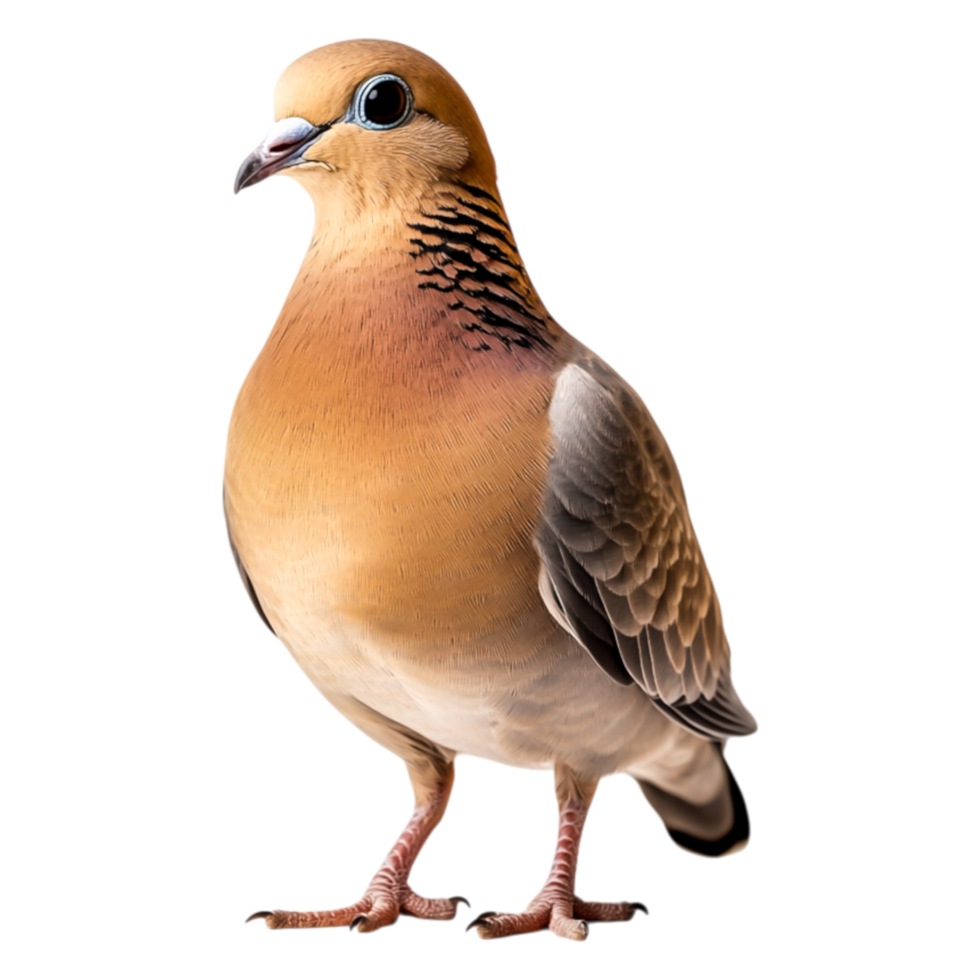 Beautifully Colored Dove with Striking Features png