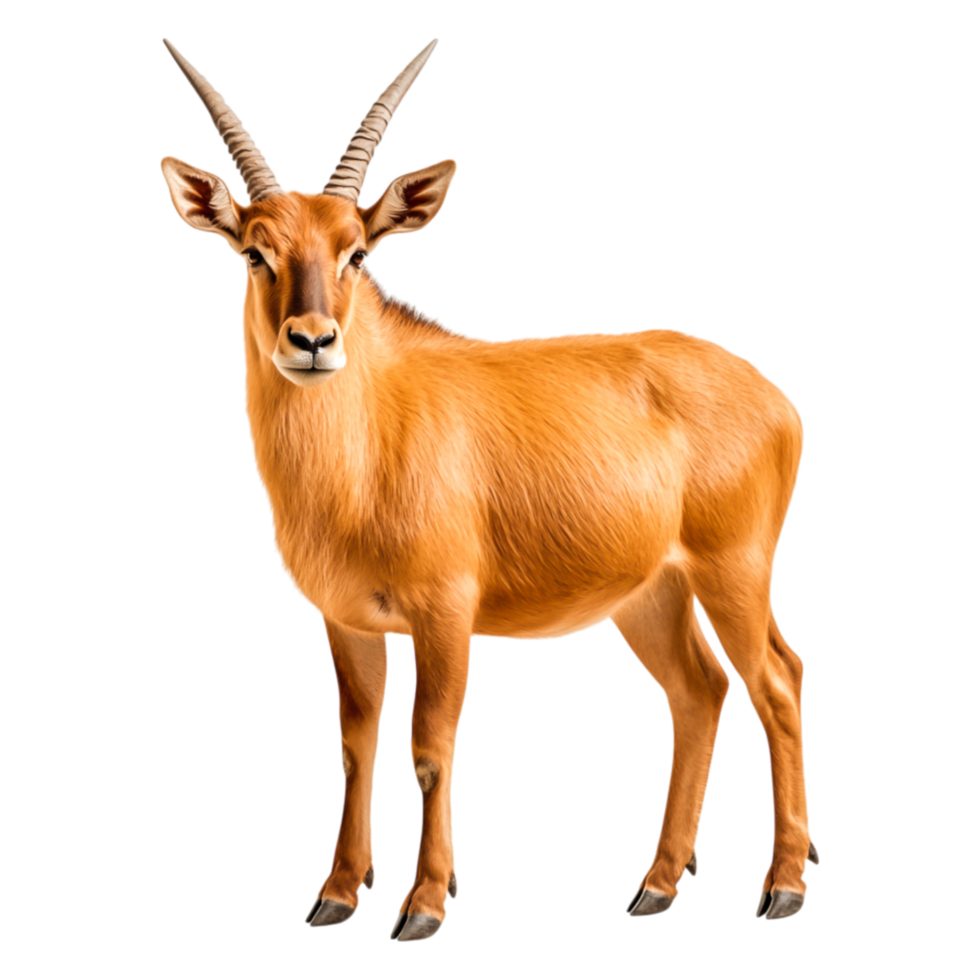 Beautiful Antelope Standing Gracefully in Natural Environment png