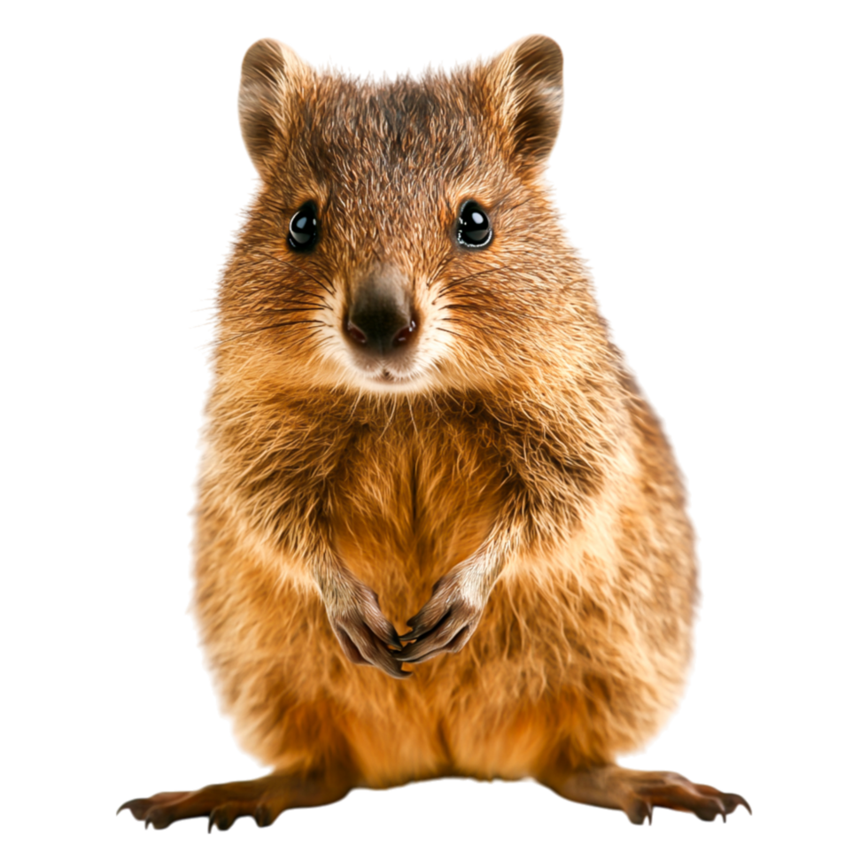 Cute Small Mammal with Round Face and Soft Fur on png