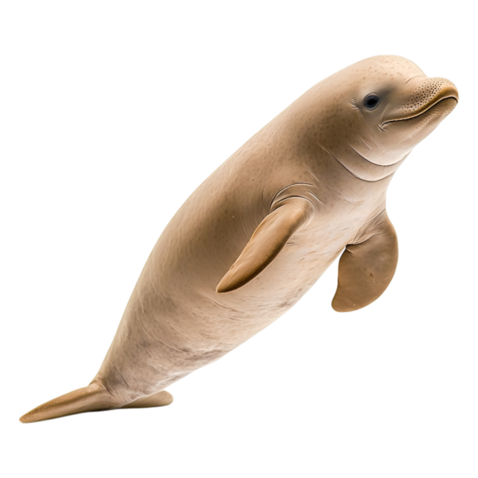 Elegant Dolphin Swimming Gracefully in Clear Ocean Waters png