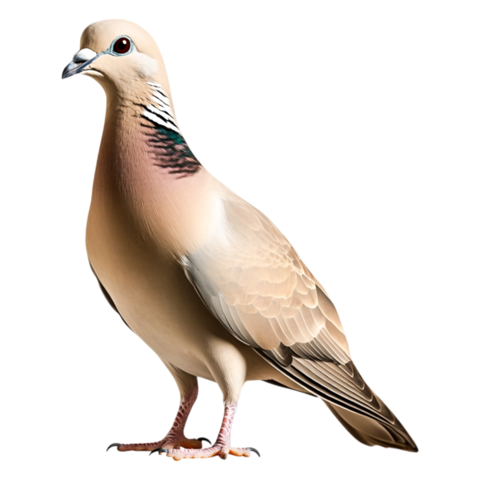 Beautiful Dove with Elegant Plumage and Graceful Posture png