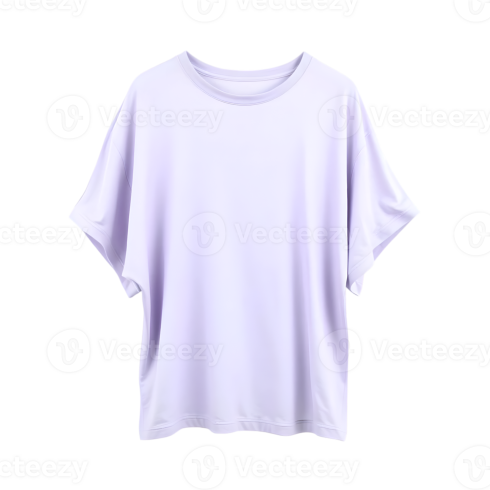 Blank t-shirt isolated on transparent background png