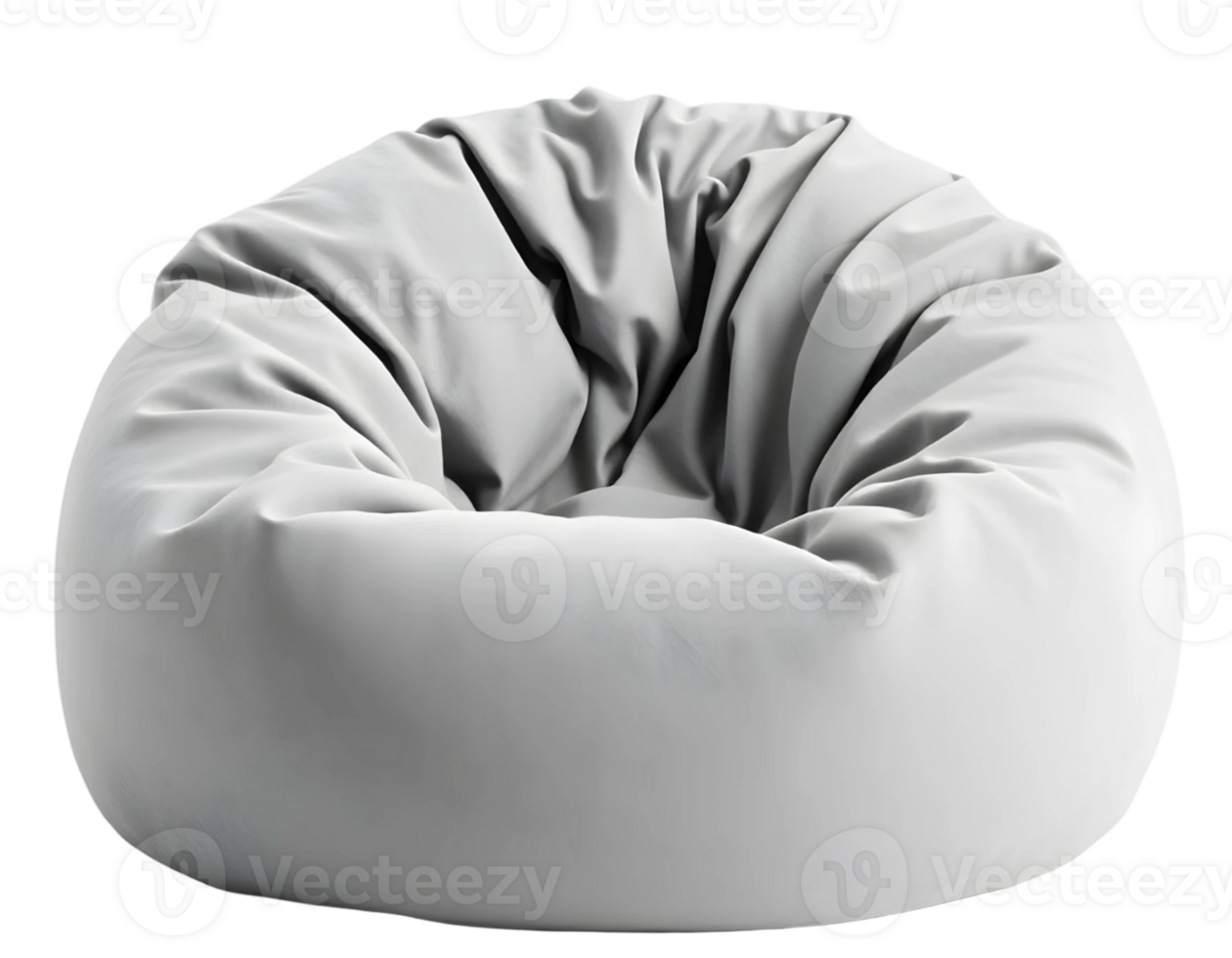 3d render of a soft beanbag on a checkered background png