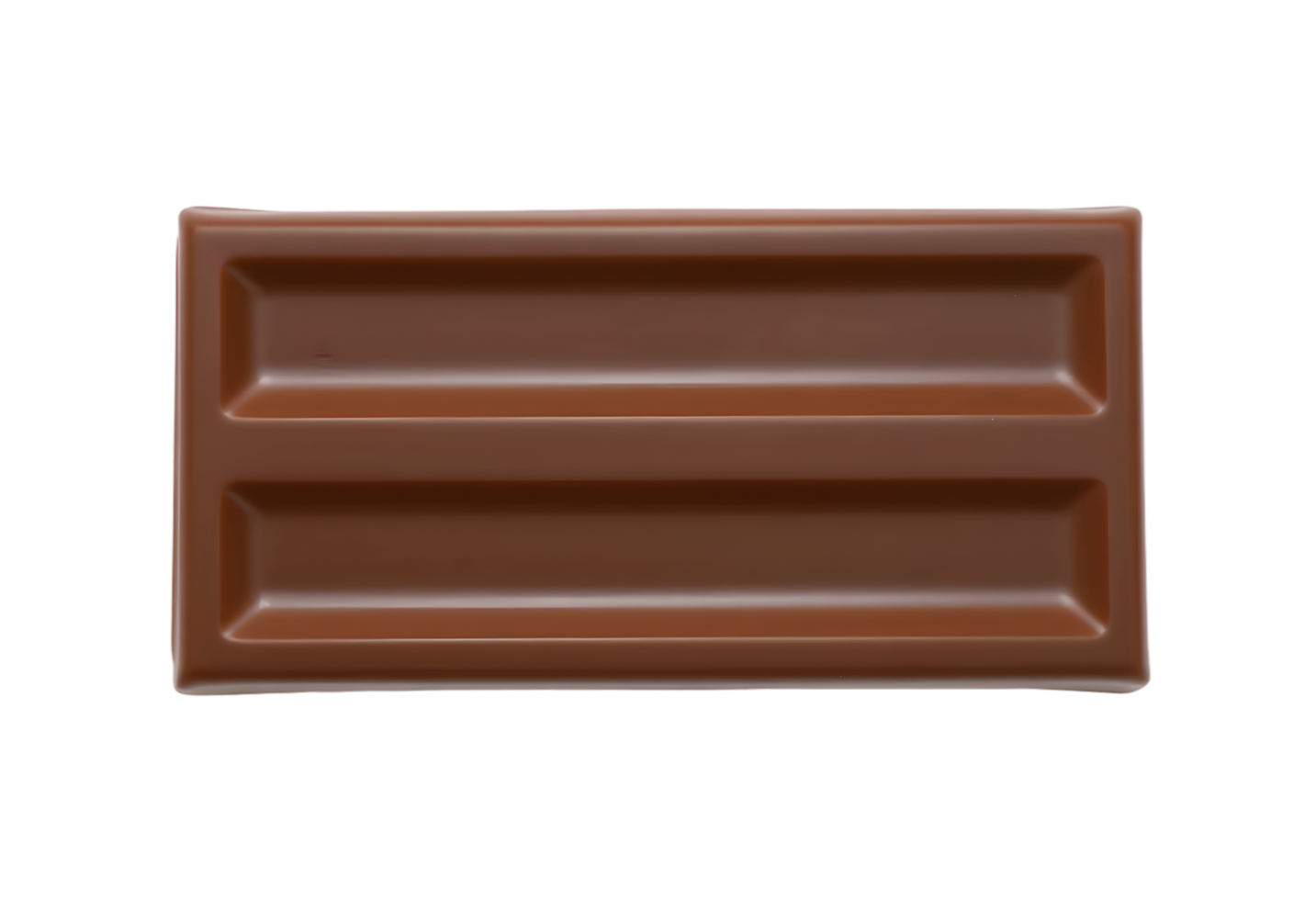 Chocolate bar isolated on transparent background png