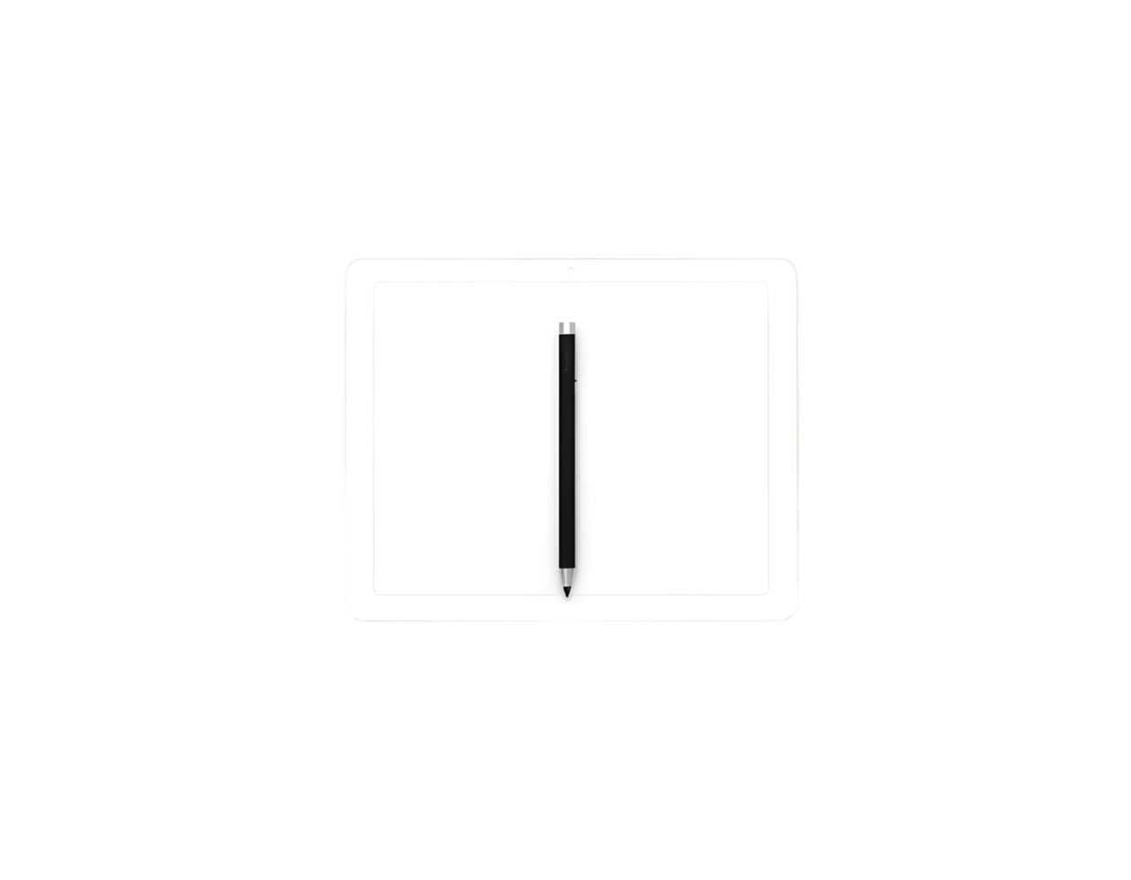 Notebook with pencil icon isolated on transparent background png