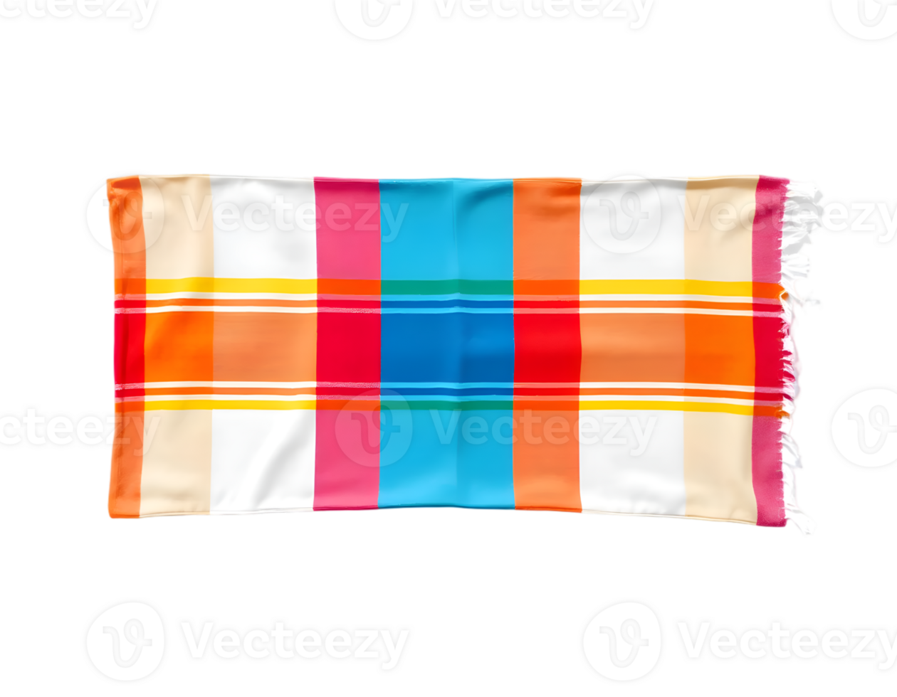 Colorful Fabric Cloth Isolated Transparent Background png