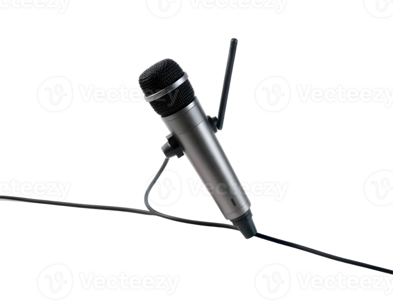 Microphone isolated on transparent background png